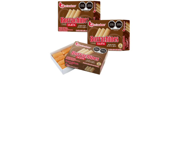 3pack Borrachines Sabor Cajeta
